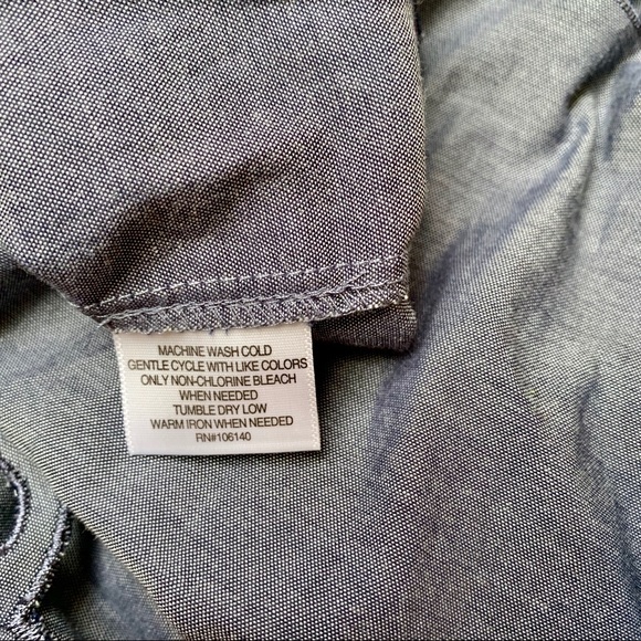 Bar III Smocked Waist Cotton Eyelet Dress Size XL - Picture 6 of 6